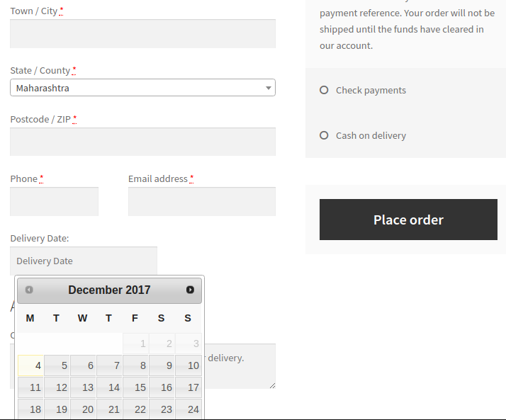 How to add custom fields on WooCommerce Checkout page | tychesoftwares.com