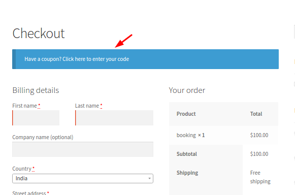 How to Hide the WooCommerce Coupon code field based on specific products | tychesoftwares.com