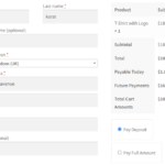 Deposits Information on Checkout page - Deposits for WooCommerce