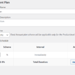 adding payment plan to Deposits for WooCommerce plugin