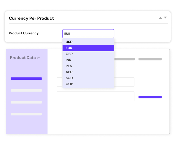 Enable multiple currencies option for users