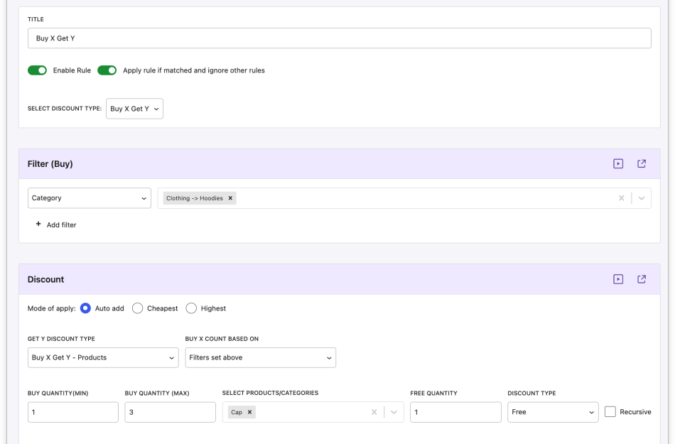 Flexi BOGO for WooCommerce - Buy X Get Y
