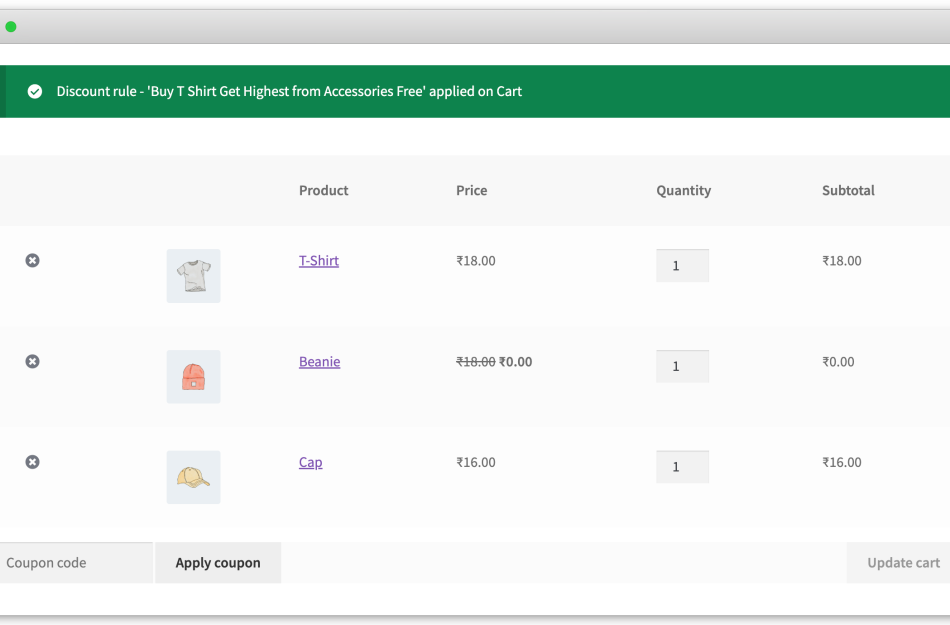Flexi BOGO for WooCommerce - Buy X Get Y Highest Free